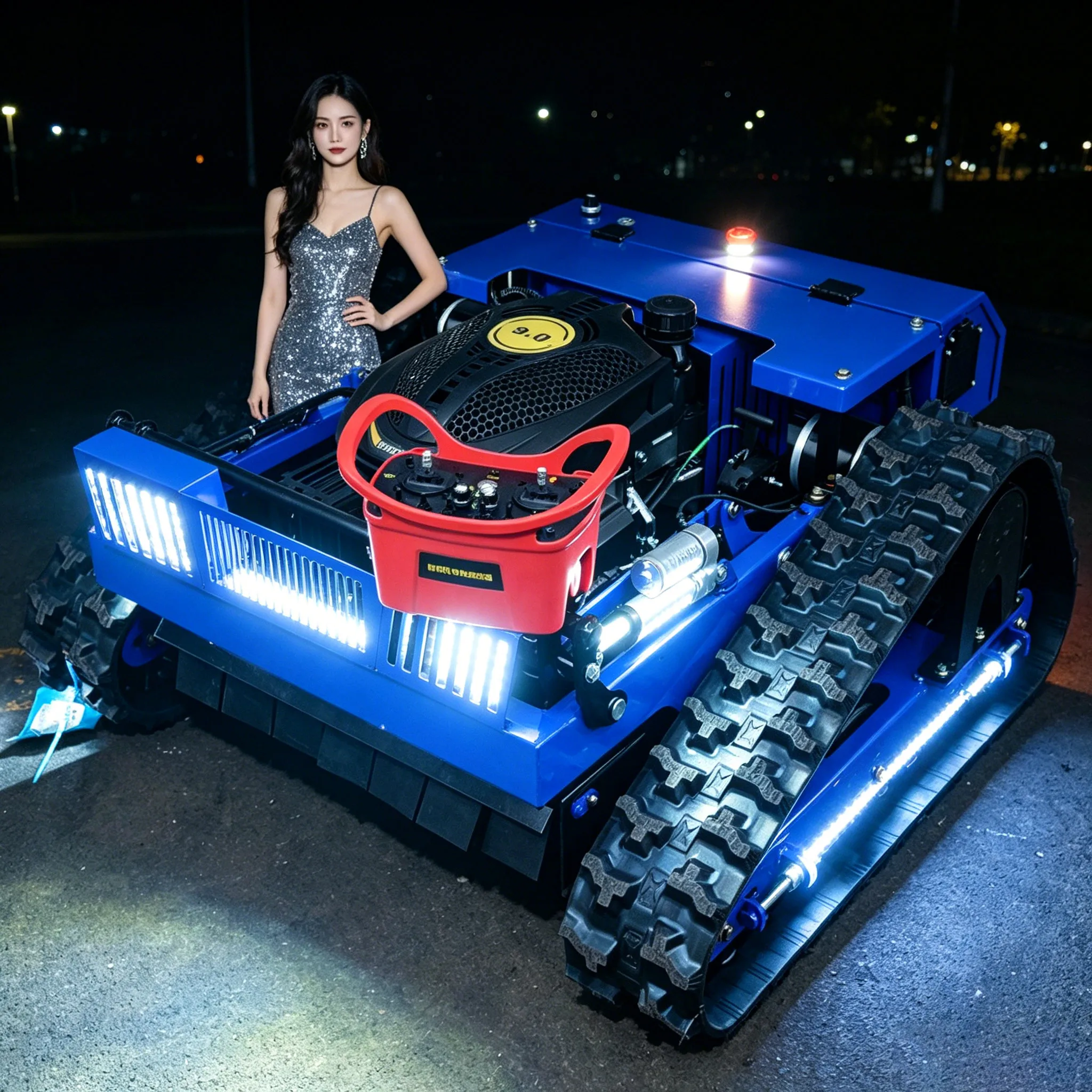 Customized self-propelled lawn mower, remote control mode, safe and worry free, convenient and efficient
Customized self-propelled lawn mower, remote control mode, safe and worry free, convenient and efficient