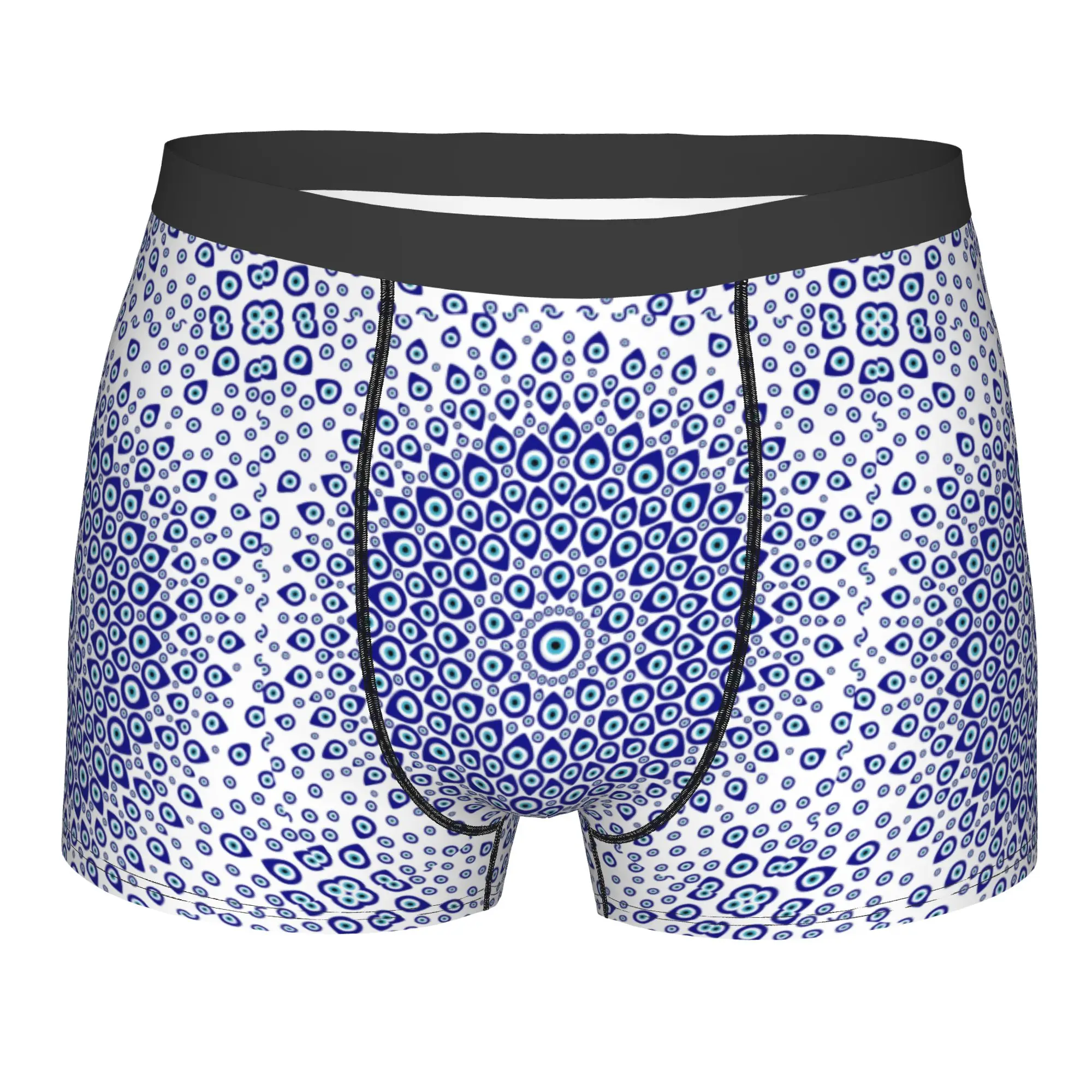 Customized Nazar Turkish Eye Circular Shorts For Homme 3D Printed Boho Hamsa Underwear Panties Briefs Breathable Underpants
Customized Nazar Turkish Eye Circular Shorts For Homme 3D Printed Boho Hamsa Underwear Panties Briefs Breathable Underpants