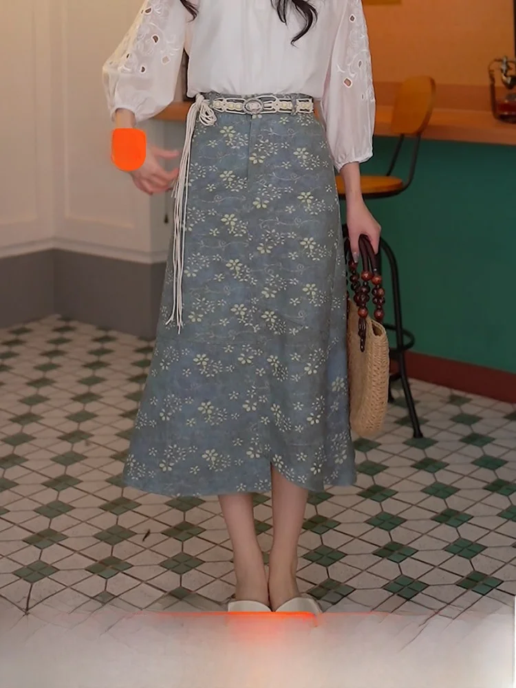 Юбка миди Ding Jiaxin Apricot Rainfall с высокой талией и цветочным принтом, женская модная новинка 2025 года, повседневная, из полиэстера
Юбка миди Ding Jiaxin Apricot Rainfall с высокой талией и цветочным принтом, женская модная новинка 2025 года, повседневная, из полиэстера