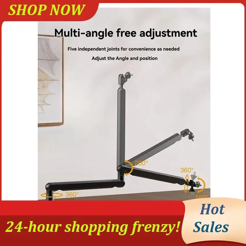 AB31-Microphone Bracket, Adjustable 360 ° Suspension Arm, Adjustable Rod Microphone Bracket, With Desktop Mounting Clip
AB31-Microphone Bracket, Adjustable 360 ° Suspension Arm, Adjustable Rod Microphone Bracket, With Desktop Mounting Clip