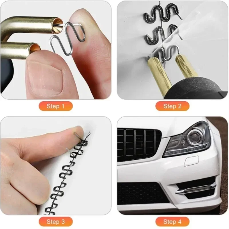 100pcs Plastic Welding Bumper Soldering Bumper Repair Iron Staples Hot Welding Plastic Clip Bumper Repair Tool Hot Stapler Tools
100pcs Plastic Welding Bumper Soldering Bumper Repair Iron Staples Hot Welding Plastic Clip Bumper Repair Tool Hot Stapler Tools