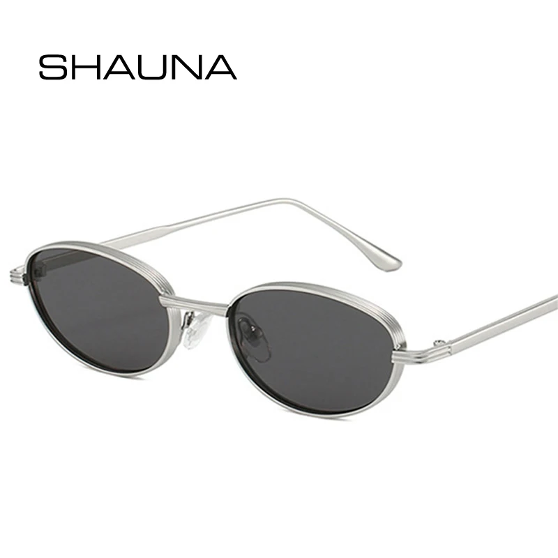 SHAUNA Vintage Oval Metal Women Sunglasses Shades UV400 Fashion Gradient Shades UV400 Men Punk Sun Glasses
SHAUNA Vintage Oval Metal Women Sunglasses Shades UV400 Fashion Gradient Shades UV400 Men Punk Sun Glasses