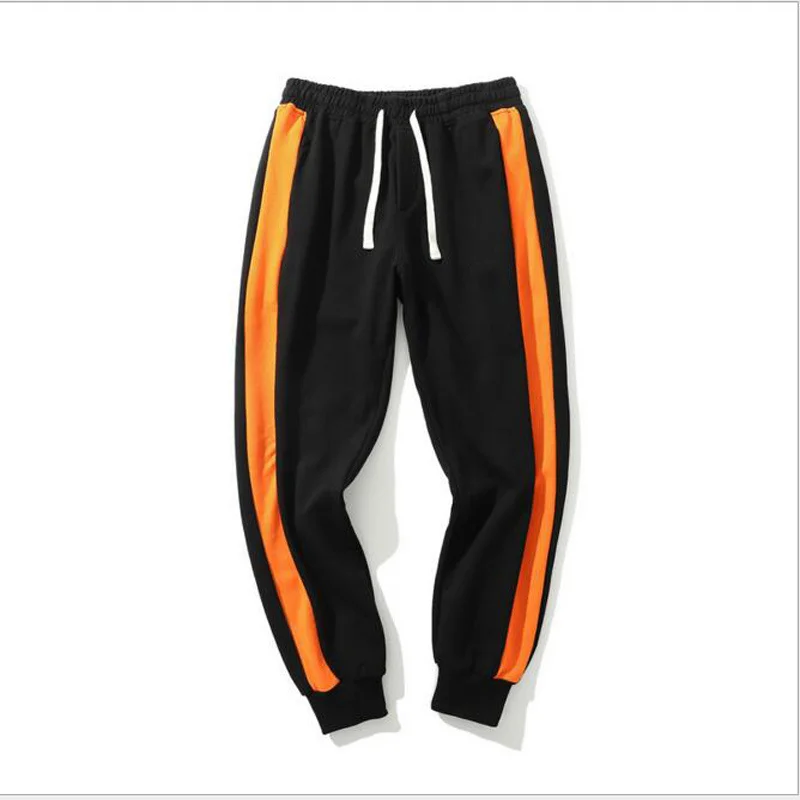 Men's Casual Pants 2019 fashion Trousers Men Pants loose Sweatpants Jogger Striped Color matching Pants Sportswear
Men's Casual Pants 2019 fashion Trousers Men Pants loose Sweatpants Jogger Striped Color matching Pants Sportswear