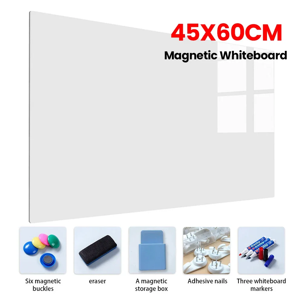 Dry Erase White Boards Flexible Magnetic Whiteboard Soft Home Office Kitchen Portable Pad Fridge Stickers Memo Message Board
Dry Erase White Boards Flexible Magnetic Whiteboard Soft Home Office Kitchen Portable Pad Fridge Stickers Memo Message Board