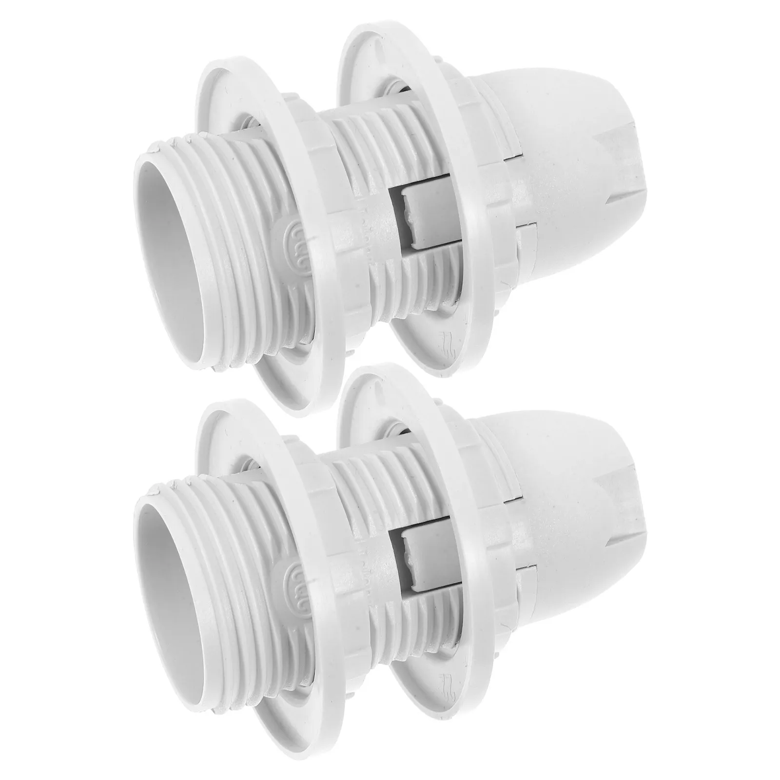 2Pcs E14 Full Thread Lamp Holder White Plastic Base Replacement Lamp Socket for Table Floor Light Fixtures Bulb Holder Snap
2Pcs E14 Full Thread Lamp Holder White Plastic Base Replacement Lamp Socket for Table Floor Light Fixtures Bulb Holder Snap