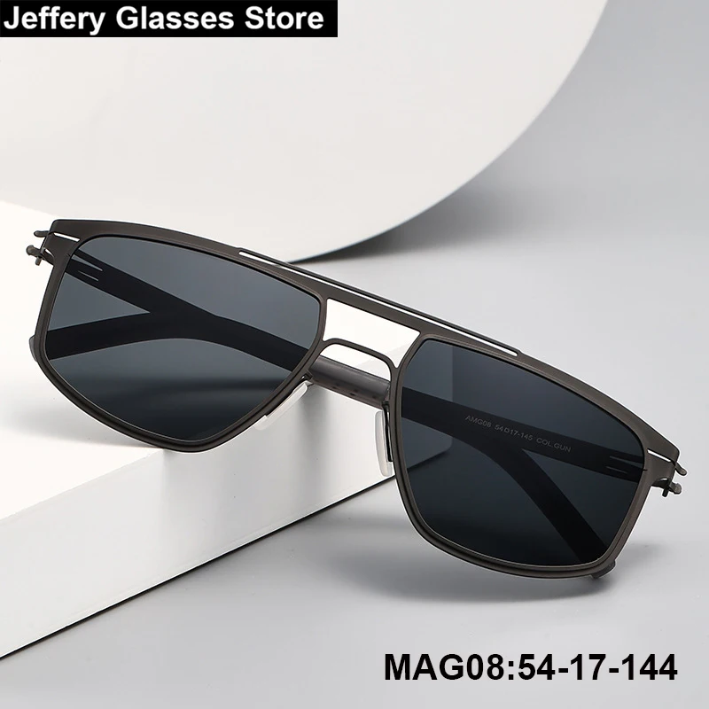 Germany Brand Double Beam Men Square Polarized Sunglasses Fashion Oversize Ultralight Sun Eyeglasses Vintage Unique Spectacles
Germany Brand Double Beam Men Square Polarized Sunglasses Fashion Oversize Ultralight Sun Eyeglasses Vintage Unique Spectacles