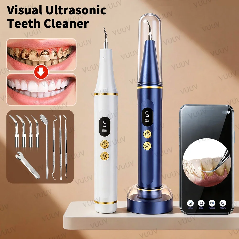 VUUV Ultrasonic Dental Scaler Oral Care Tartar Removal Calculus Remover Tooth Stain Cleaner LED Light Tooth Whitening Tools
VUUV Ultrasonic Dental Scaler Oral Care Tartar Removal Calculus Remover Tooth Stain Cleaner LED Light Tooth Whitening Tools