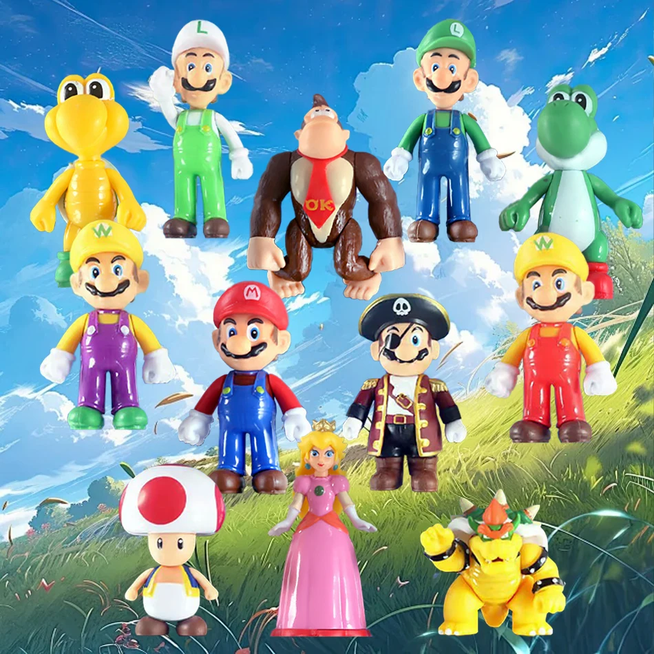 Новые коллекционные фигурки персонажей аниме Super Mario Bros: Луиджи, Йоши, Марио. Креативные игрушки-модели для детей, подарок на день рождения. Хит продаж 2026 года.
Новые коллекционные фигурки персонажей аниме Super Mario Bros: Луиджи, Йоши, Марио. Креативные игрушки-модели для детей, подарок на день рождения. Хит продаж 2026 года.