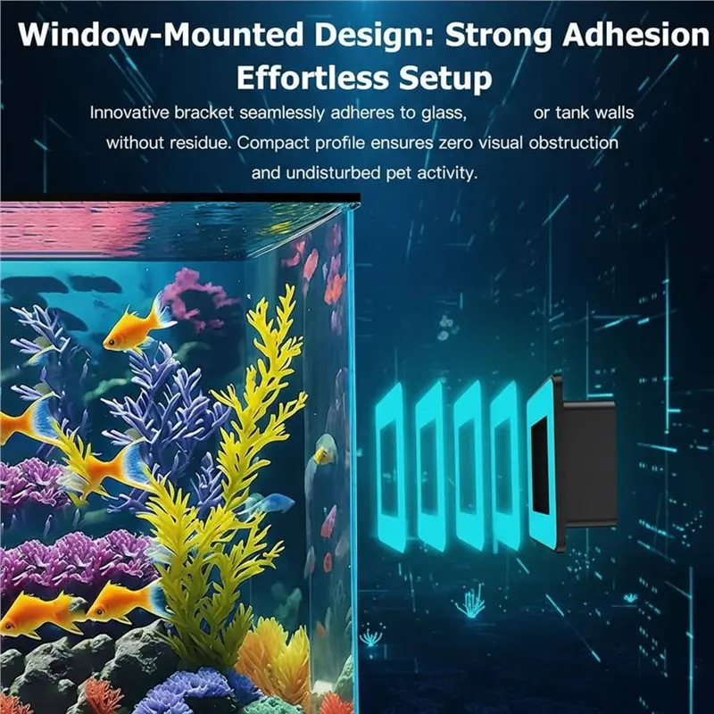 Камера для аквариума ABHS-Fish Tank Camera 2K HD для аквариумов и террариумов для рептилий, с антибликовым покрытием, Wi-Fi, камера для домашних животных 140° ° Широкоугольный
Камера для аквариума ABHS-Fish Tank Camera 2K HD для аквариумов и террариумов для рептилий, с антибликовым покрытием, Wi-Fi, камера для домашних животных 140° ° Широкоугольный