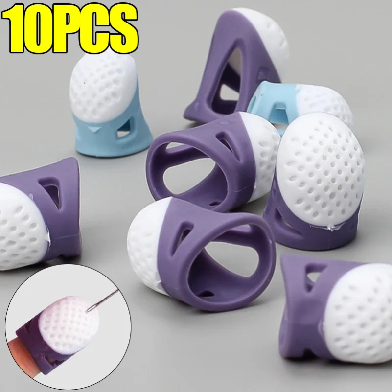 Silicone Thimbles Finger Tips Protector Anti-Slip Finger Covers Hand Cross-stitch Sewing DIY Tools Household Sewing Accessories
Silicone Thimbles Finger Tips Protector Anti-Slip Finger Covers Hand Cross-stitch Sewing DIY Tools Household Sewing Accessories