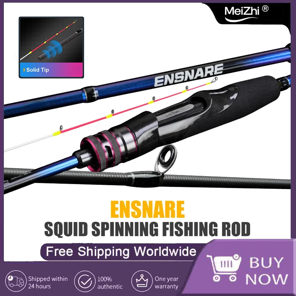 ENSNARE 180cm OMORI RIG -Full Carbon Fiber Spinning Fishing Lure Rod with Solid Tip for Precision Casting and Long - Lasting Use
ENSNARE 180cm OMORI RIG -Full Carbon Fiber Spinning Fishing Lure Rod with Solid Tip for Precision Casting and Long - Lasting Use