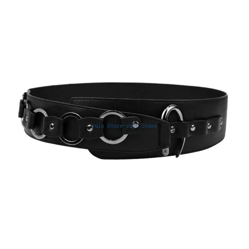 X7XB Multiuse Corset Belt for Women Girl PU Leather Wide Waist Belt Punk Western Waist Cincher for Formal Dress and Overcoat
X7XB Multiuse Corset Belt for Women Girl PU Leather Wide Waist Belt Punk Western Waist Cincher for Formal Dress and Overcoat