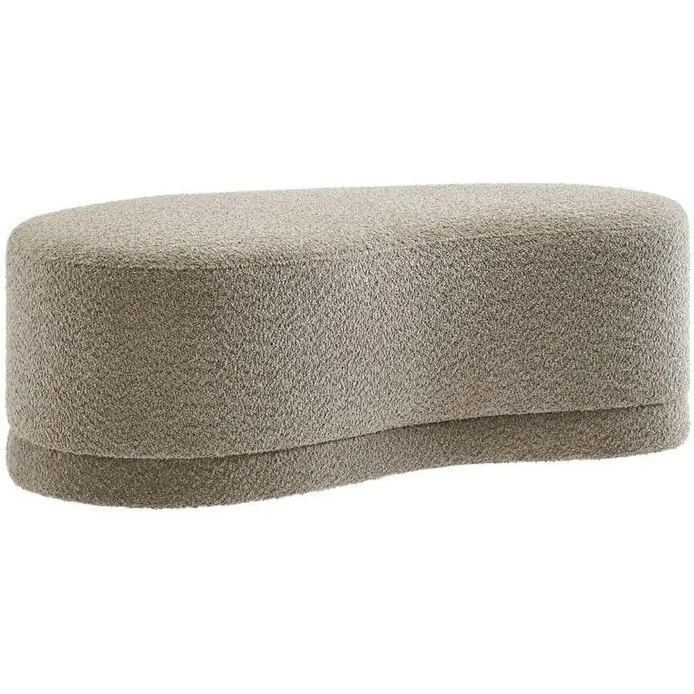Curved Ottoman Bench 48 in Oat Chenille Fabric - Bedroom & Living Room Furniture
Curved Ottoman Bench 48 in Oat Chenille Fabric - Bedroom & Living Room Furniture