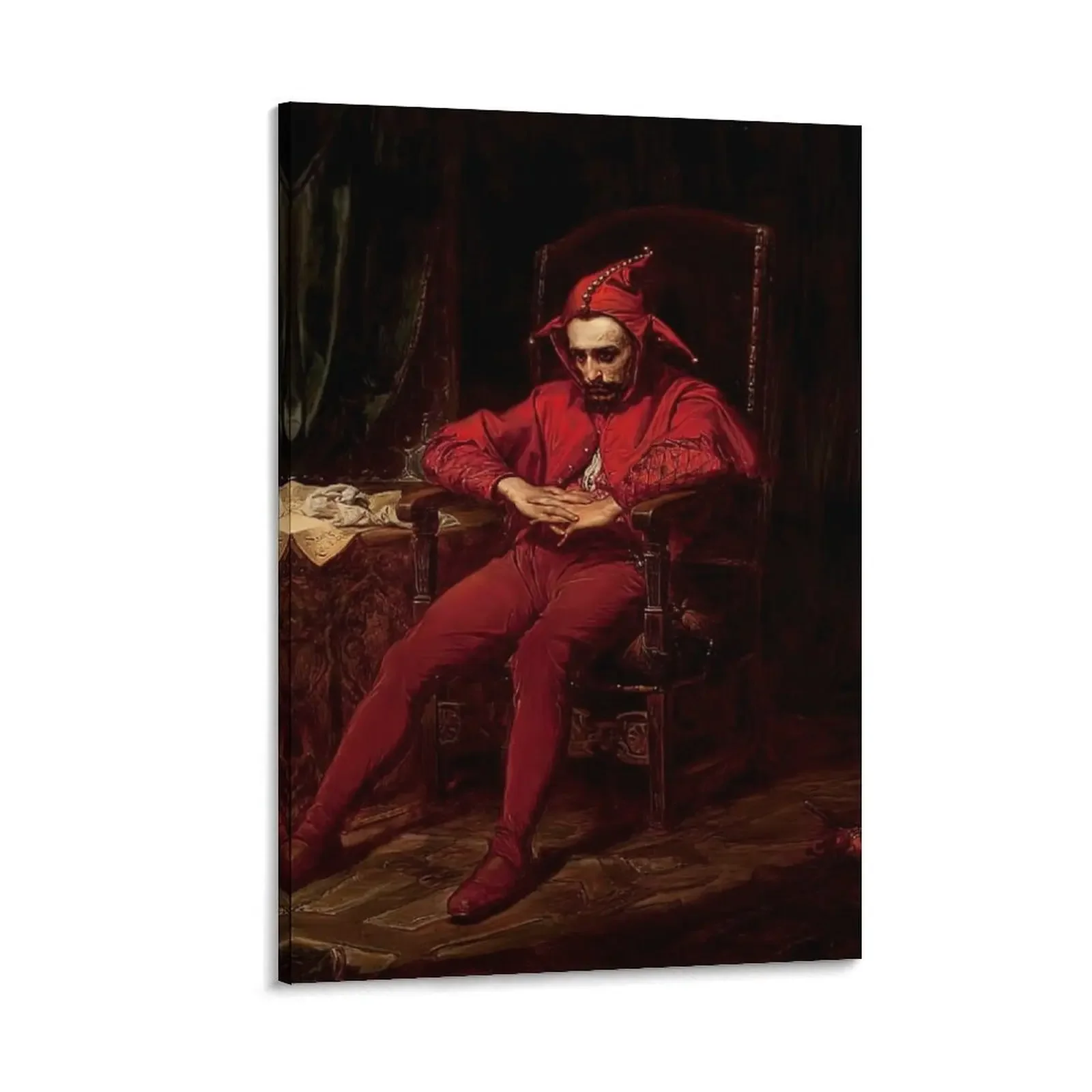 Sad Clown (Stańczyk) by Jan Matejko Canvas Painting decor art mural poster paintings wall decor
Sad Clown (Stańczyk) by Jan Matejko Canvas Painting decor art mural poster paintings wall decor