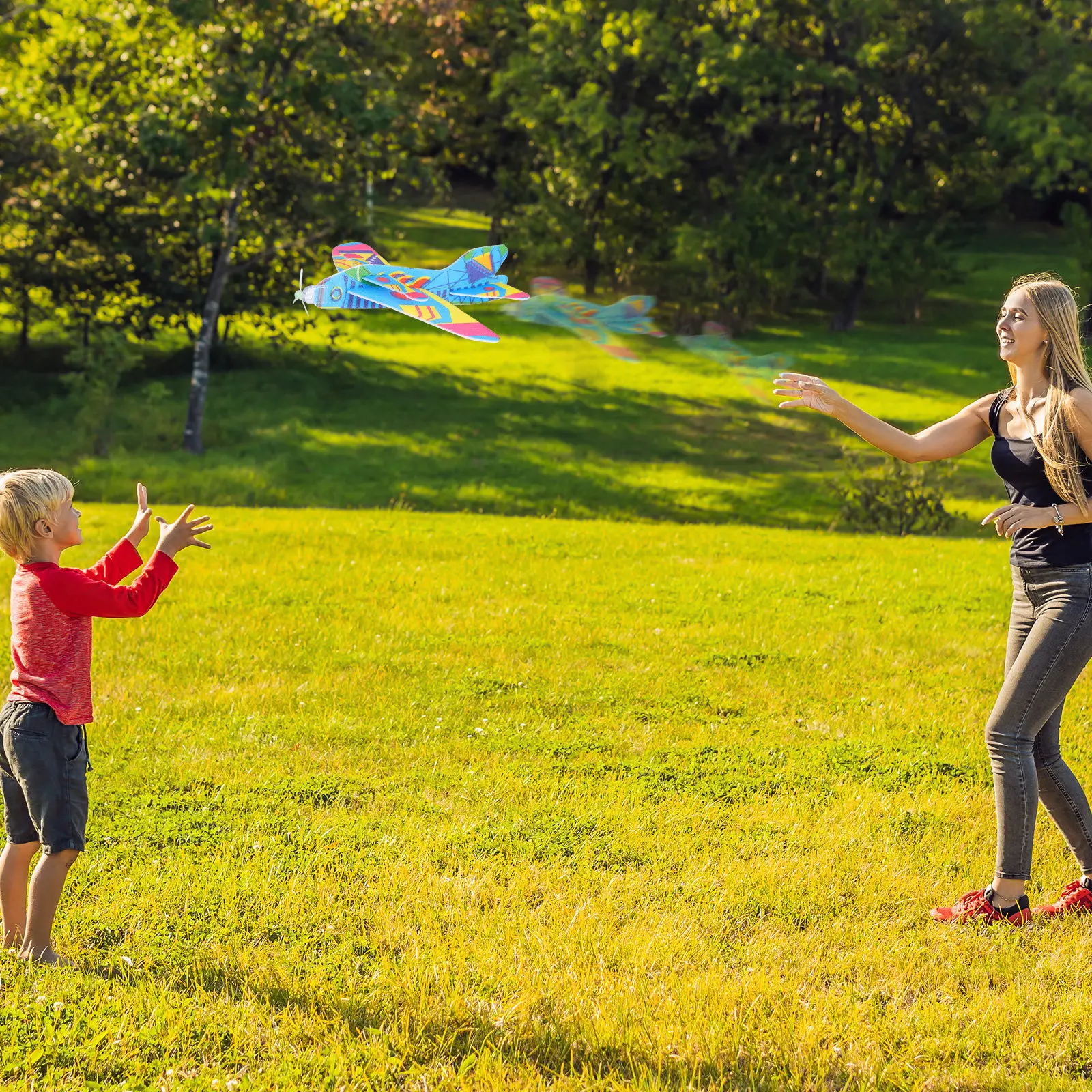 12Pcs Foam Airplane Flying Gliders Lightweight Flexible Crash Resistant Outdoor Party Favor for Kids Aviation Theme Christmas
12Pcs Foam Airplane Flying Gliders Lightweight Flexible Crash Resistant Outdoor Party Favor for Kids Aviation Theme Christmas