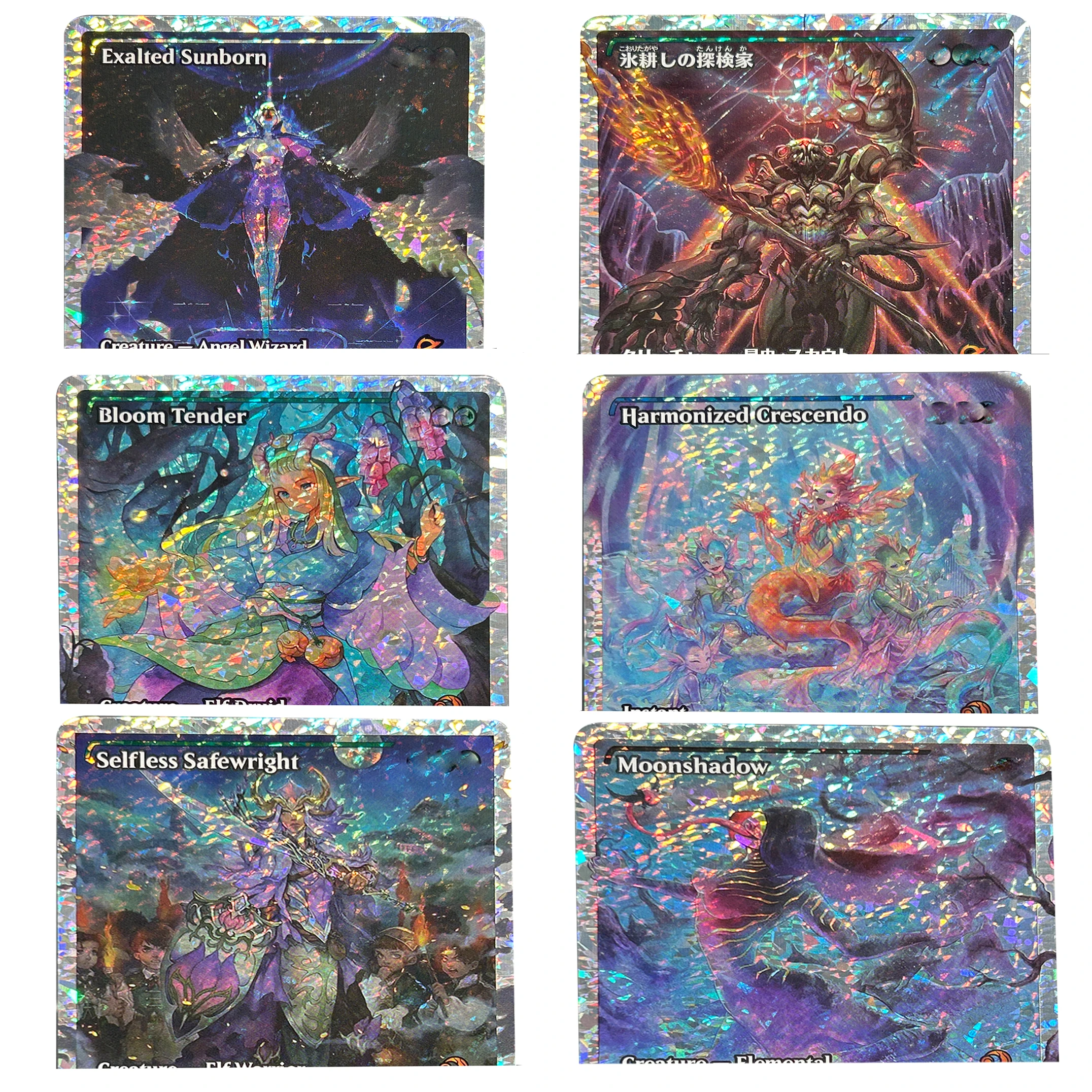 Bloom Tender-JP Moonshadow-EN Icetill Explorer Starfield Vocalist EOE FRACTURE Foil TCG Cards Quality Board Game
Bloom Tender-JP Moonshadow-EN Icetill Explorer Starfield Vocalist EOE FRACTURE Foil TCG Cards Quality Board Game