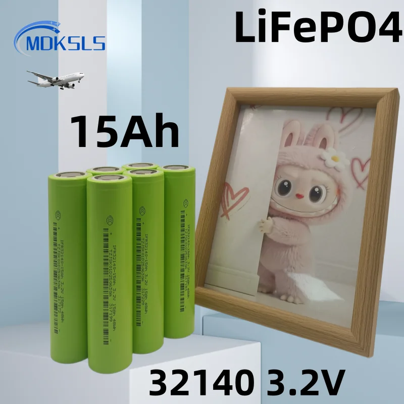 15Ah 32140 Lifepo4 Battery 3.2V 48WH Large Capacity Scooter Battery Cell A-grade Lifepo4 32140 Eve for Assembling Battery Pack
15Ah 32140 Lifepo4 Battery 3.2V 48WH Large Capacity Scooter Battery Cell A-grade Lifepo4 32140 Eve for Assembling Battery Pack