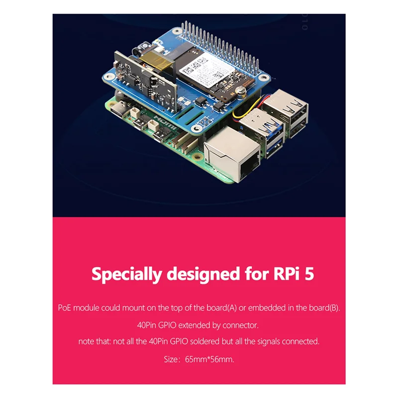 Новый! !MPS2242-POE B для Raspberry Pi 5 PCIE к NVME SSD 2242 Шляпа с питанием POE 5 В 4,5 А Поддержка 2242/2230
Новый! !MPS2242-POE B для Raspberry Pi 5 PCIE к NVME SSD 2242 Шляпа с питанием POE 5 В 4,5 А Поддержка 2242/2230