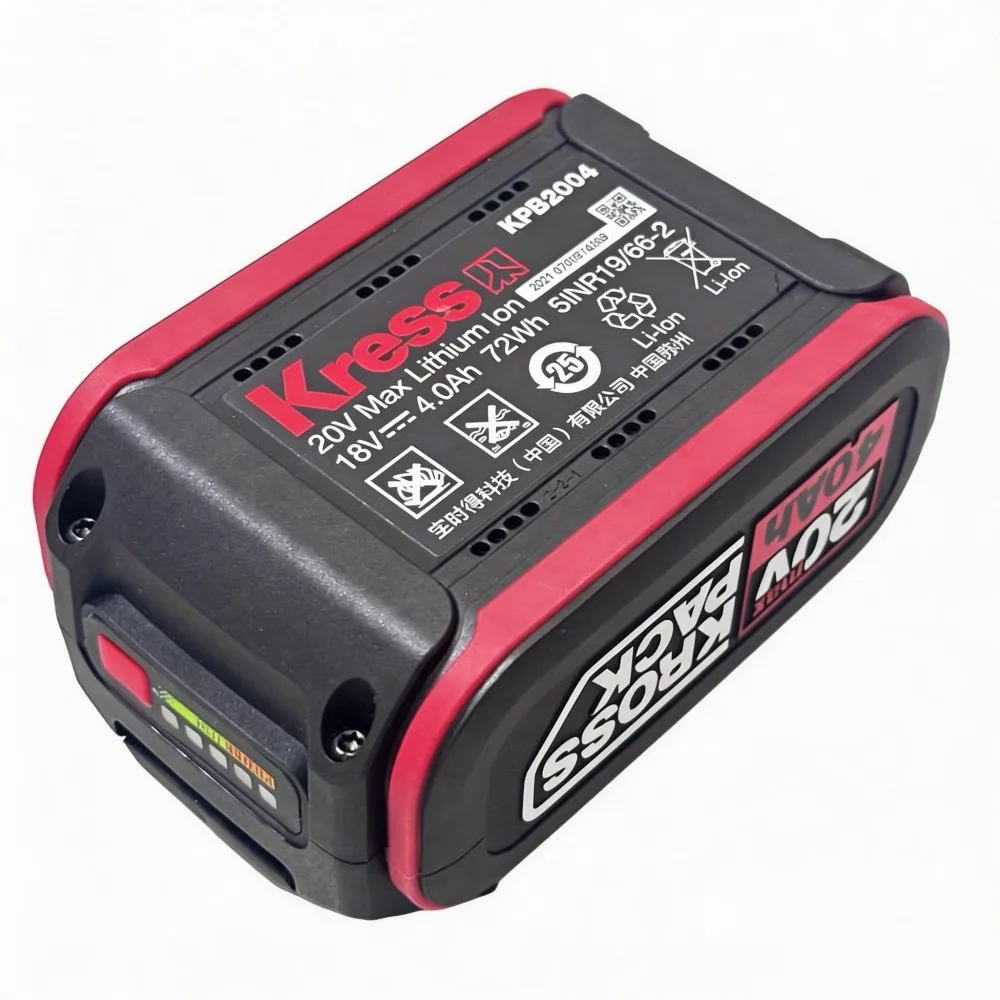 100%Original 4Ah for Kress 20V for WORX 20V KPB2004 KU218 KU270S KU275 KU392 Electric Wrench Screwdriver Power Tool Battery
100%Original 4Ah for Kress 20V for WORX 20V KPB2004 KU218 KU270S KU275 KU392 Electric Wrench Screwdriver Power Tool Battery