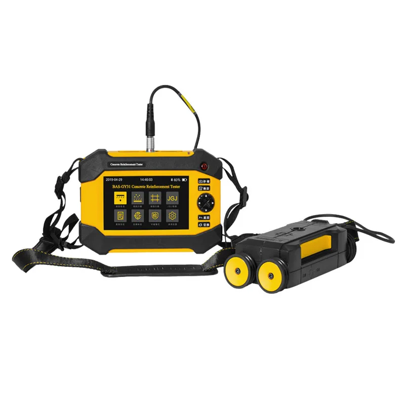 BAS-GY31 Concrete Reinforcement Detector Scanner Accurate Position Diameter Spacing Detection Steel Bars Concrete 1-Year
BAS-GY31 Concrete Reinforcement Detector Scanner Accurate Position Diameter Spacing Detection Steel Bars Concrete 1-Year