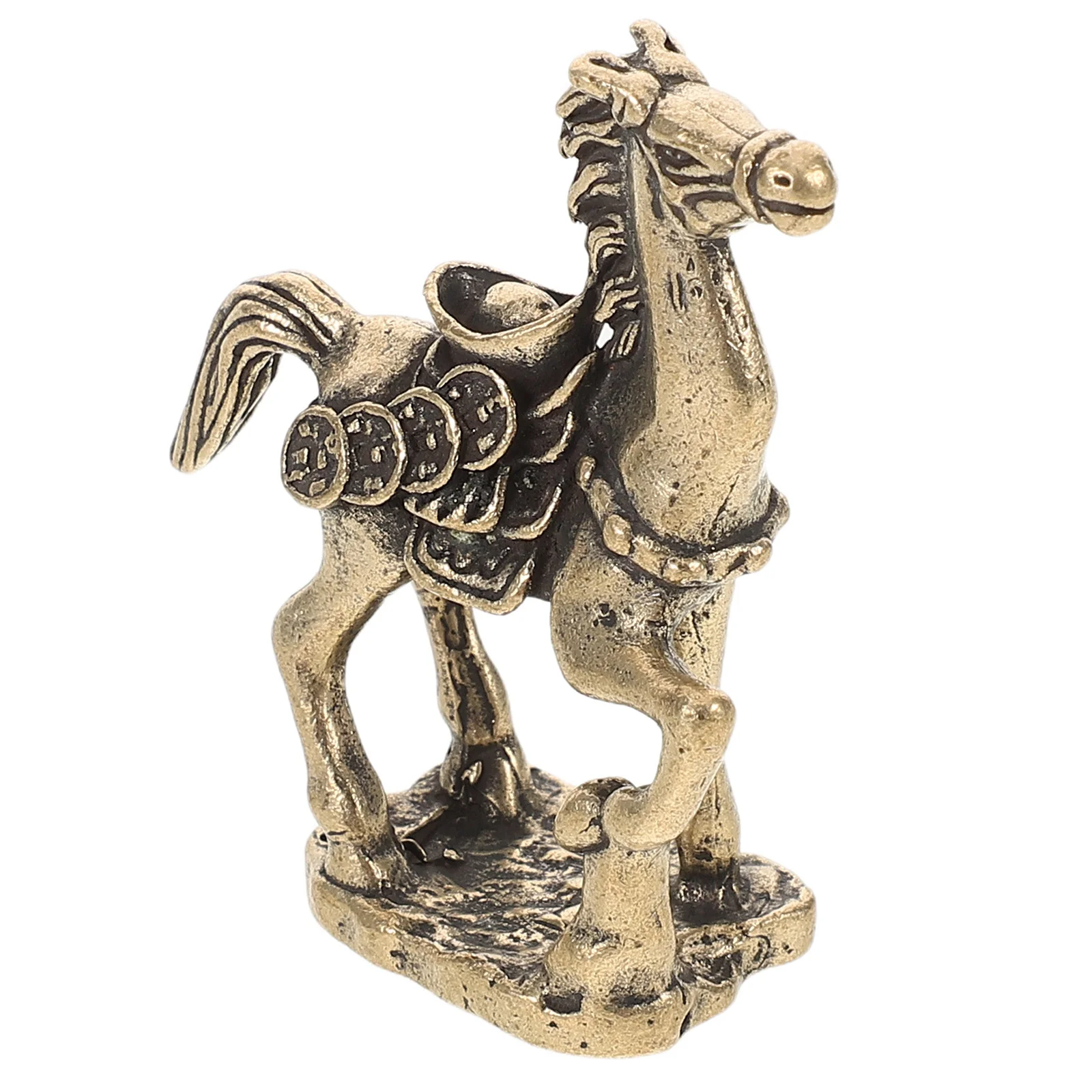 Elegant Running Horse Brass Sculpture: Attract Wealth and Success Decorative Centerpiece for Living Room Study Bookshelf Display
Elegant Running Horse Brass Sculpture: Attract Wealth and Success Decorative Centerpiece for Living Room Study Bookshelf Display