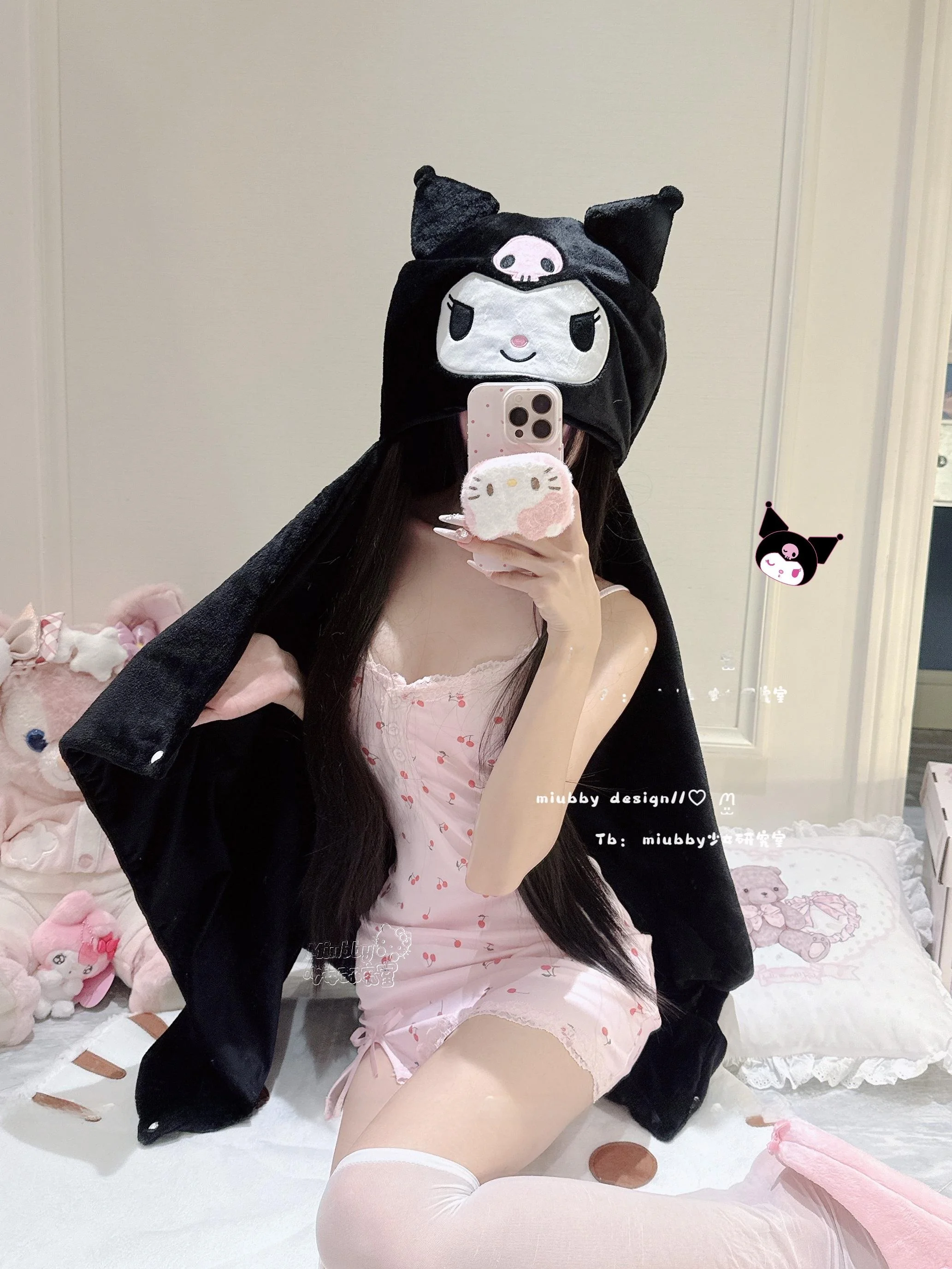 Cute Miubby Lazy Person's Shoulder Shawl Hooded Cartoon Style Cozy Blanket for Couples Home Use All Seasons
Cute Miubby Lazy Person's Shoulder Shawl Hooded Cartoon Style Cozy Blanket for Couples Home Use All Seasons