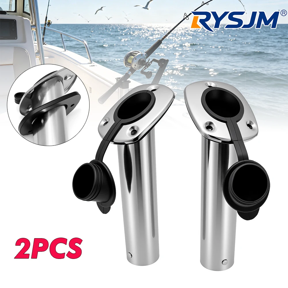 15/30/90 Degree Mirror Polished Flush Mount Boat Fishing Rod Holder 316 Stainless Steel Accessory Fish Tackle Tube With PVC Cap
15/30/90 Degree Mirror Polished Flush Mount Boat Fishing Rod Holder 316 Stainless Steel Accessory Fish Tackle Tube With PVC Cap