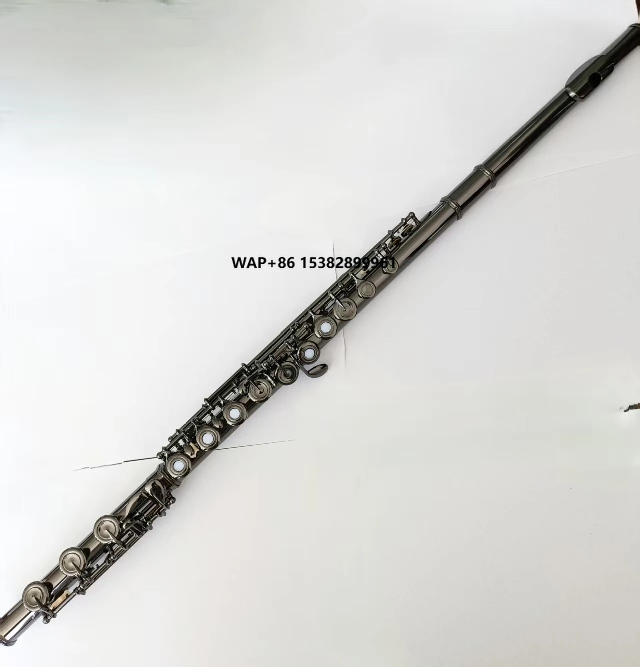 17 Open-Hole French Key Flute, Black Nickel Plated
17 Open-Hole French Key Flute, Black Nickel Plated