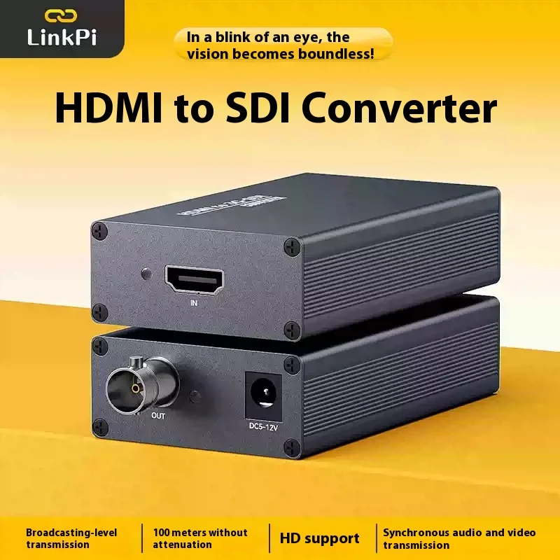 Конвертер HDMI в 3G-SDI 1080P60 Конвертер HD-видео уровня трансляции Передача 100 м |
Конвертер HDMI в 3G-SDI 1080P60 Конвертер HD-видео уровня трансляции Передача 100 м |