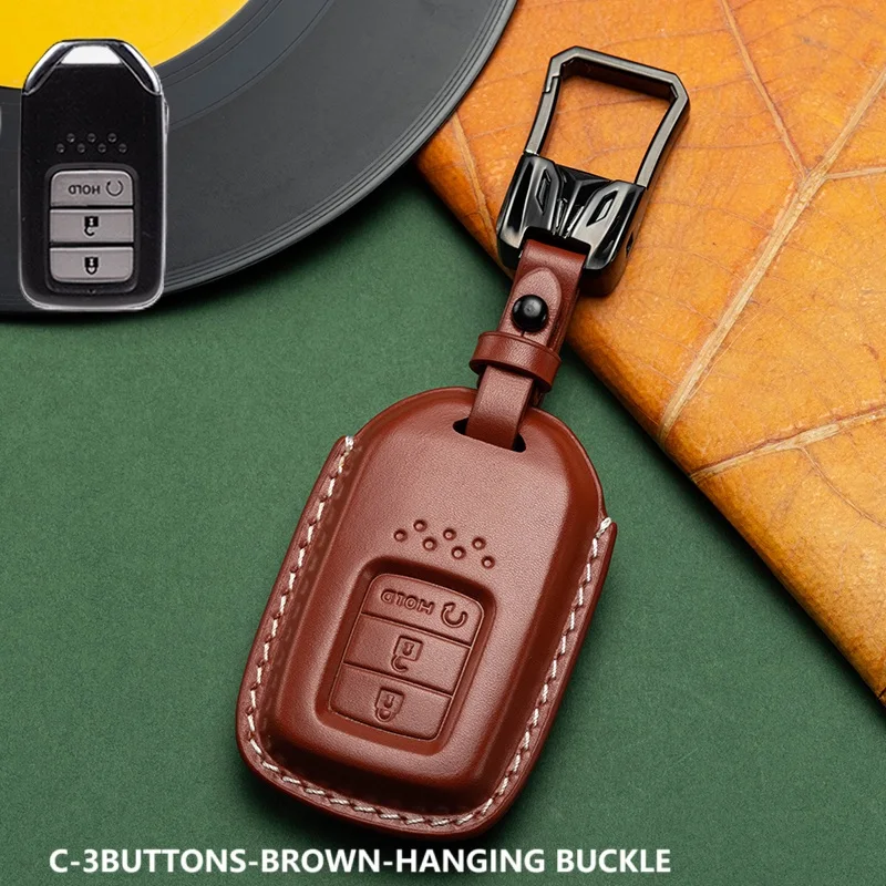 Car key case Suitable for Honda Crown Way Binzhi XRV CRV Haoying Auto Accessories Genuine Leather Key Cases for Civic
Car key case Suitable for Honda Crown Way Binzhi XRV CRV Haoying Auto Accessories Genuine Leather Key Cases for Civic