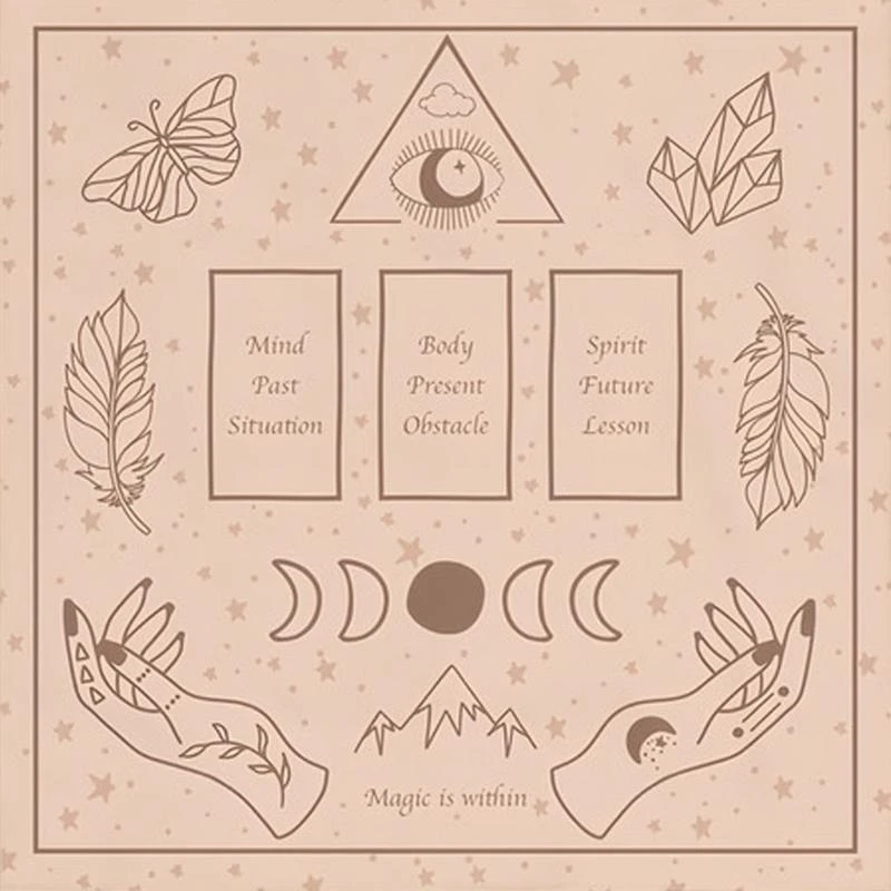 Tarots Cards Tablecloth Tapestry Reading Card Altars Cloth Witchcrafts Supplies
Tarots Cards Tablecloth Tapestry Reading Card Altars Cloth Witchcrafts Supplies