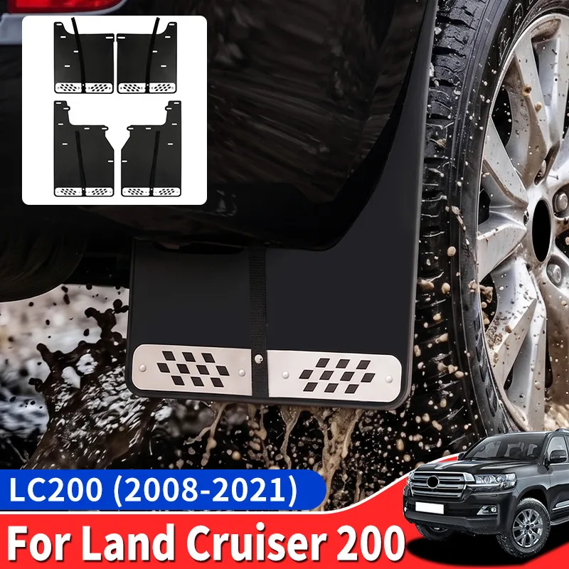 For 2008-2021 Toyota Land Cruiser LC200 Front Rear Wheel Mud Flaps Block Splash Dirt Protect Vehicle Body Exterior Accessories
For 2008-2021 Toyota Land Cruiser LC200 Front Rear Wheel Mud Flaps Block Splash Dirt Protect Vehicle Body Exterior Accessories