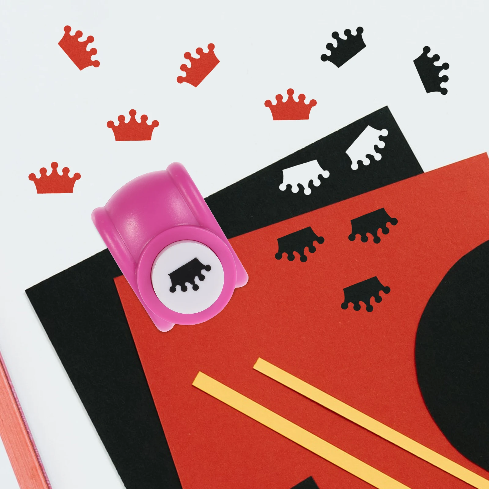 Plastic Paper Punch Craft Tool Lightweight Portable DIY Handmade Puncher Kids Scrapbooking Card Making Exciting Graphics Design
Plastic Paper Punch Craft Tool Lightweight Portable DIY Handmade Puncher Kids Scrapbooking Card Making Exciting Graphics Design