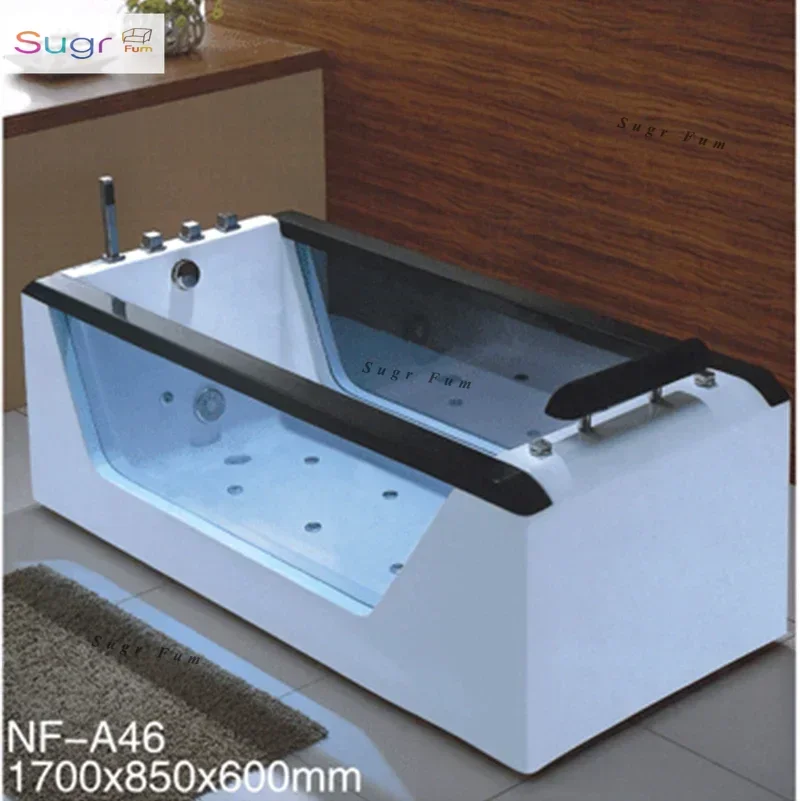 Acrylic independent household single seamless integrated constant temperature bubble massage surfing three-sided skirt double ba
Acrylic independent household single seamless integrated constant temperature bubble massage surfing three-sided skirt double ba