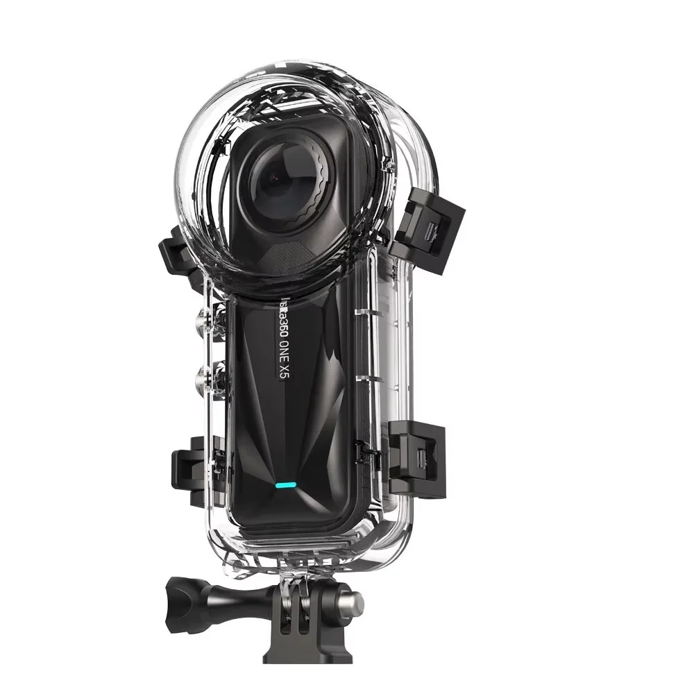 50M Underwater Waterproof Diving Housing Cover Spherical Full Invisible Case Shell for Insta360 X5 Camera
50M Underwater Waterproof Diving Housing Cover Spherical Full Invisible Case Shell for Insta360 X5 Camera