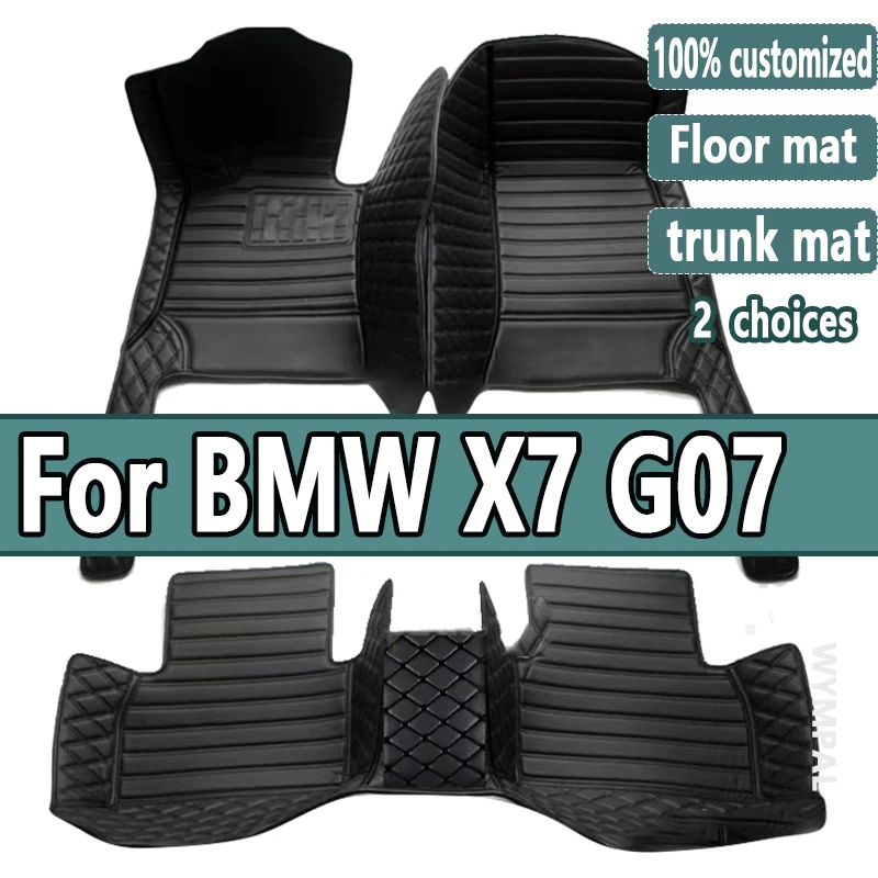 Автомобильные коврики для BMW X7 G07 2018 ~ 2023, кожаные коврики на 7 сидений, роскошный кожаный коврик, устойчивый к грязи коврик, прочные коврики, автомобильные аксессуары 2019
Автомобильные коврики для BMW X7 G07 2018 ~ 2023, кожаные коврики на 7 сидений, роскошный кожаный коврик, устойчивый к грязи коврик, прочные коврики, автомобильные аксессуары 2019