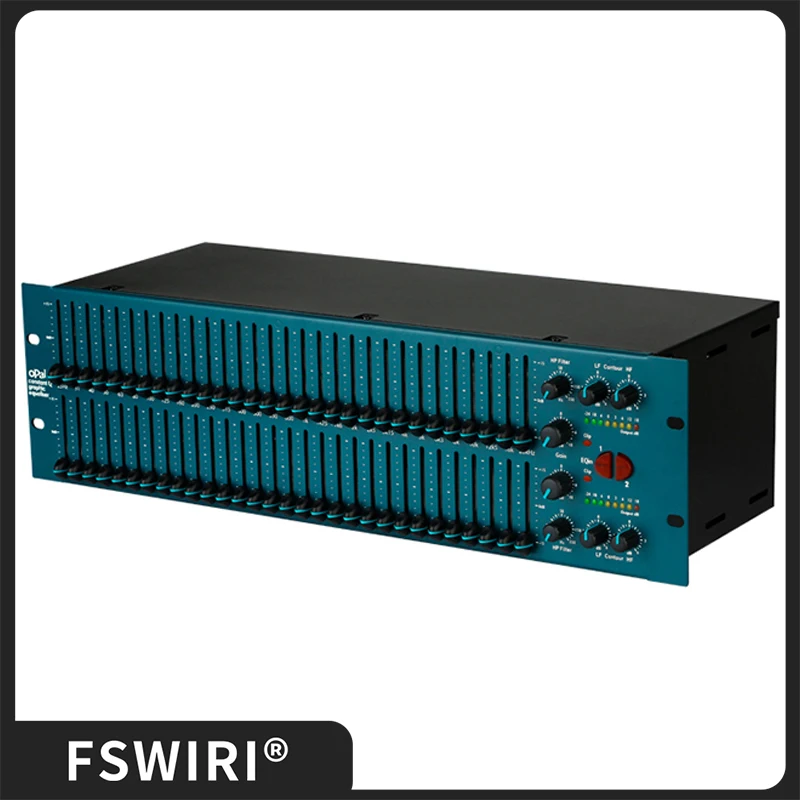 FCS966 professional equalizer stage performance tuner KTV effects audio processor equalizer limiter
FCS966 professional equalizer stage performance tuner KTV effects audio processor equalizer limiter