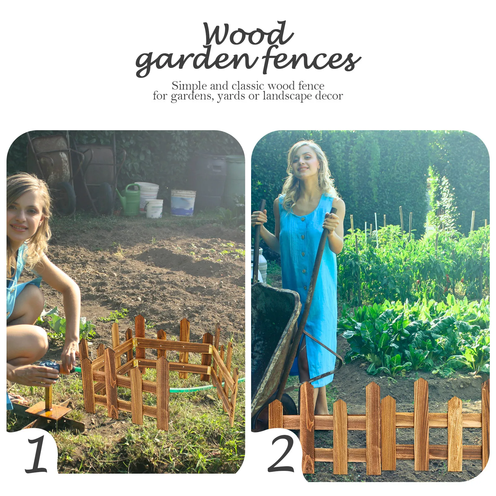 Carbonized Outdoor Wood Fence Garden Balcony Durable Decorative Fence for Yard Courtyard Restaurant Hotel Landscape
Carbonized Outdoor Wood Fence Garden Balcony Durable Decorative Fence for Yard Courtyard Restaurant Hotel Landscape