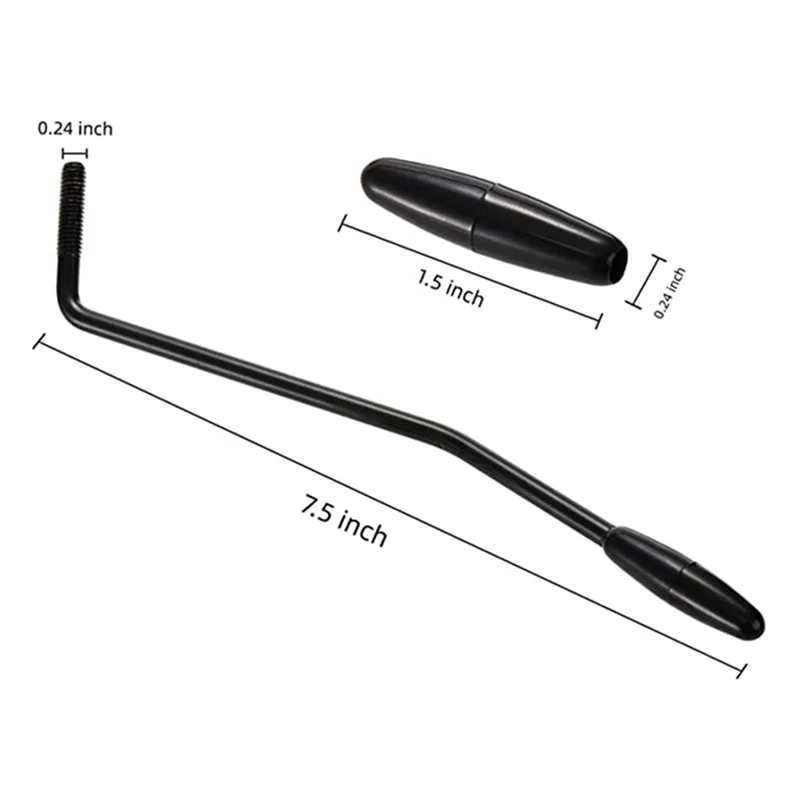 YQJ-t9 Pack Threaded Tremolo Arm, 6MM Tremolo Bar, Tremolo Arm with Tips for Stratocaster, Electric Guitar, Tremolo
YQJ-t9 Pack Threaded Tremolo Arm, 6MM Tremolo Bar, Tremolo Arm with Tips for Stratocaster, Electric Guitar, Tremolo