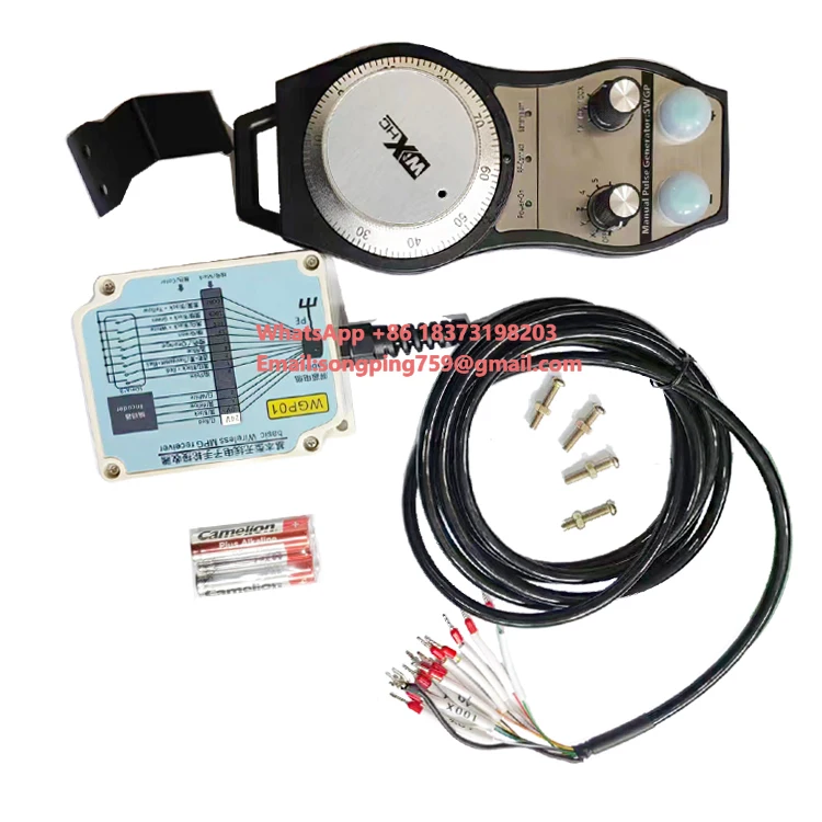 Kaersen 5-axis CNC Router High Precision MPG Manual Pulse Generator SWGP01 Wireless Handwheel for Woodworking Milling Plastic
Kaersen 5-axis CNC Router High Precision MPG Manual Pulse Generator SWGP01 Wireless Handwheel for Woodworking Milling Plastic