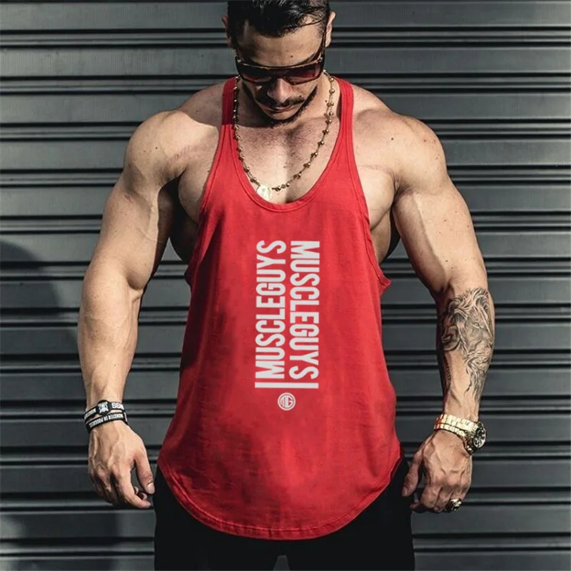 Summer Men Gym Workout Printed Tank Tops Y Back Fitness spaghetti straps Muscle Fit Stringer Sportswear Bodybuilding Cotton Tee
Summer Men Gym Workout Printed Tank Tops Y Back Fitness spaghetti straps Muscle Fit Stringer Sportswear Bodybuilding Cotton Tee
