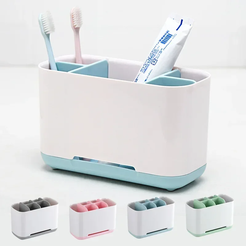 Bathroom Desktop Storage Box Creative Grid Toilet Storage Box Plastic Toothbrush Rack Washstand Storage Box Home Accessories
Bathroom Desktop Storage Box Creative Grid Toilet Storage Box Plastic Toothbrush Rack Washstand Storage Box Home Accessories