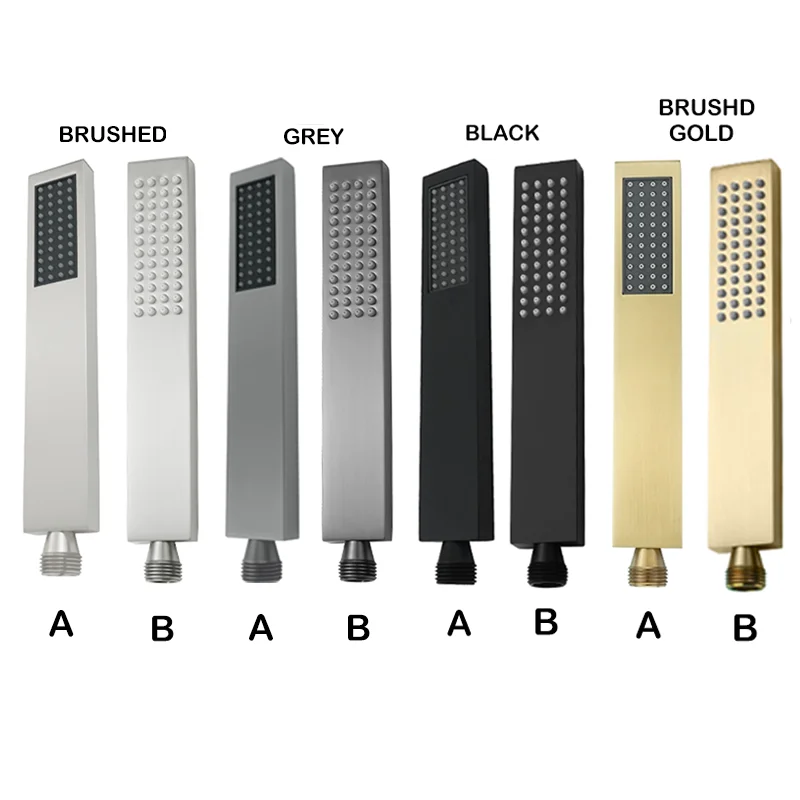 304 Stainless Steel Square Handheld Shower Head, Waterproof, Spray Exquisite and Even, Shower Bathroom Accessories
304 Stainless Steel Square Handheld Shower Head, Waterproof, Spray Exquisite and Even, Shower Bathroom Accessories
