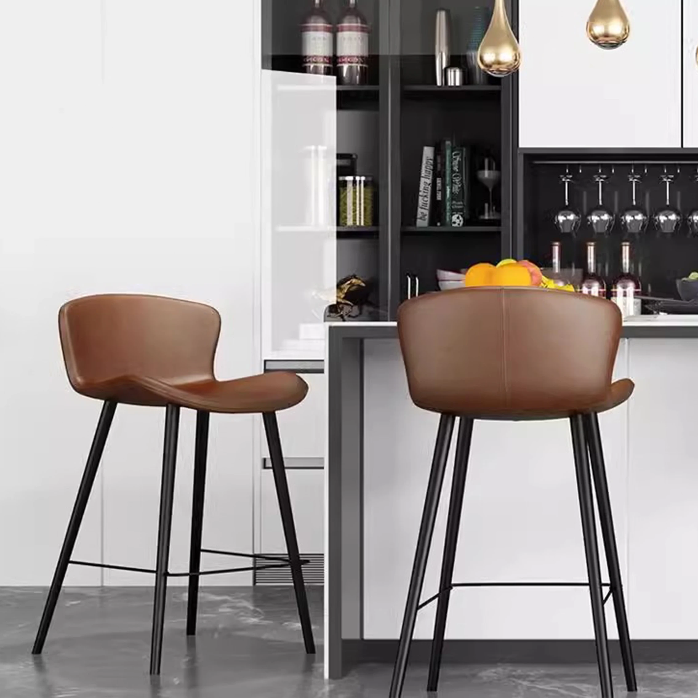 High Quality Bar Seat Restaurant Kitchen Barstool Modern Luxury High Stool Bar Chairs
High Quality Bar Seat Restaurant Kitchen Barstool Modern Luxury High Stool Bar Chairs