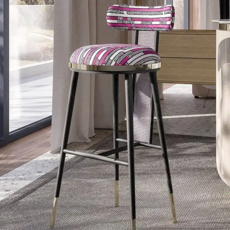 High Quality Luxury Bar Chair Design Dining Room Upholstered Kitchen Bar Chair Nordic Modern Krzeslo Barowe Furniture Home
High Quality Luxury Bar Chair Design Dining Room Upholstered Kitchen Bar Chair Nordic Modern Krzeslo Barowe Furniture Home
