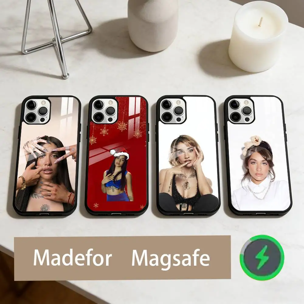 M-Maria B-Becerra Singer Phone Case For iPhone17,16,15,14,13,12,11 Plus,Pro Max Magnetic For Magsafe Wireless Charging
M-Maria B-Becerra Singer Phone Case For iPhone17,16,15,14,13,12,11 Plus,Pro Max Magnetic For Magsafe Wireless Charging