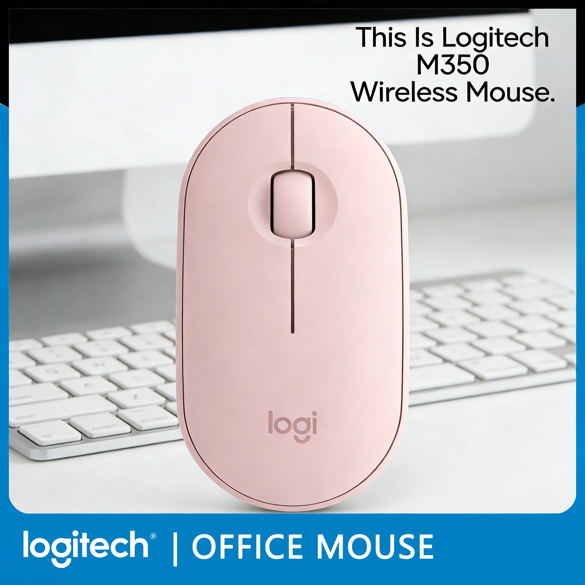 M350 Student-Favorite Wireless Mouse Dorm Essential Daily Office