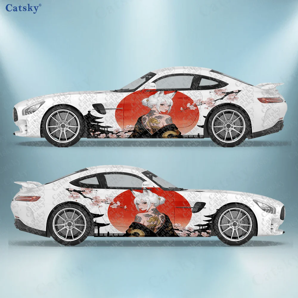 2pcs Demon Race Girl Car Side Decals, Self-Adhesive PVC Waterproof & Scratch-Resistant Stickers, Fashionable Decals
2pcs Demon Race Girl Car Side Decals, Self-Adhesive PVC Waterproof & Scratch-Resistant Stickers, Fashionable Decals