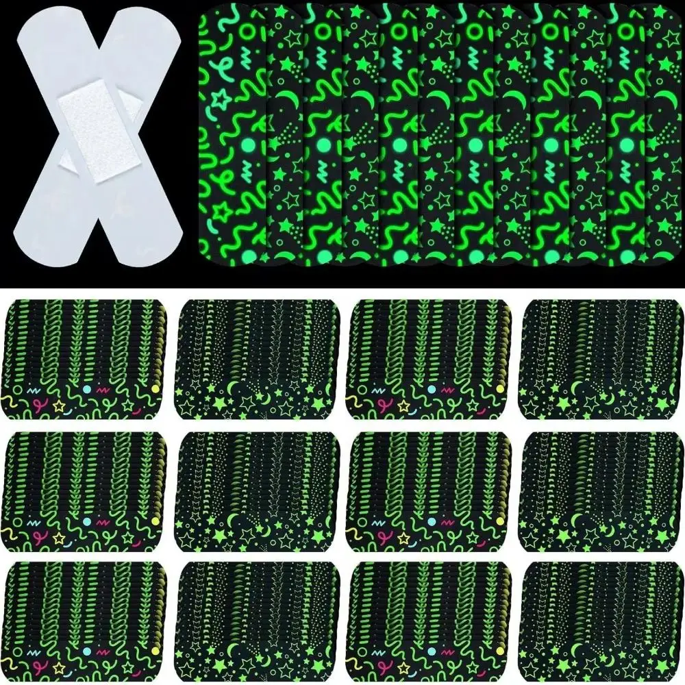 20Pcs/Set Luminous Band Aid Moon Stars Strips Pattern Adhesive Bandages Wound Dressing Patch Tape Waterproof Plaster 72x19mm
20Pcs/Set Luminous Band Aid Moon Stars Strips Pattern Adhesive Bandages Wound Dressing Patch Tape Waterproof Plaster 72x19mm