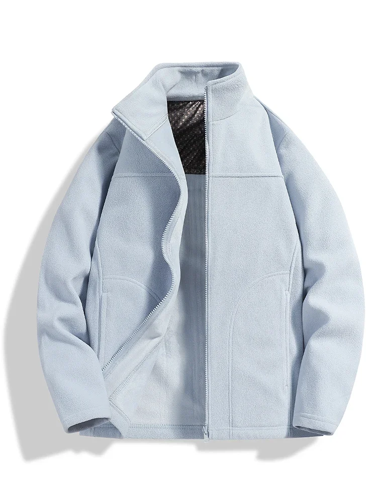 Brand Winter Fleece Jacket Men Cardigan Jacket Climbing Double Thickened Pocket Jacket Outdoor High Collar Windproof Sweatshirt
Brand Winter Fleece Jacket Men Cardigan Jacket Climbing Double Thickened Pocket Jacket Outdoor High Collar Windproof Sweatshirt